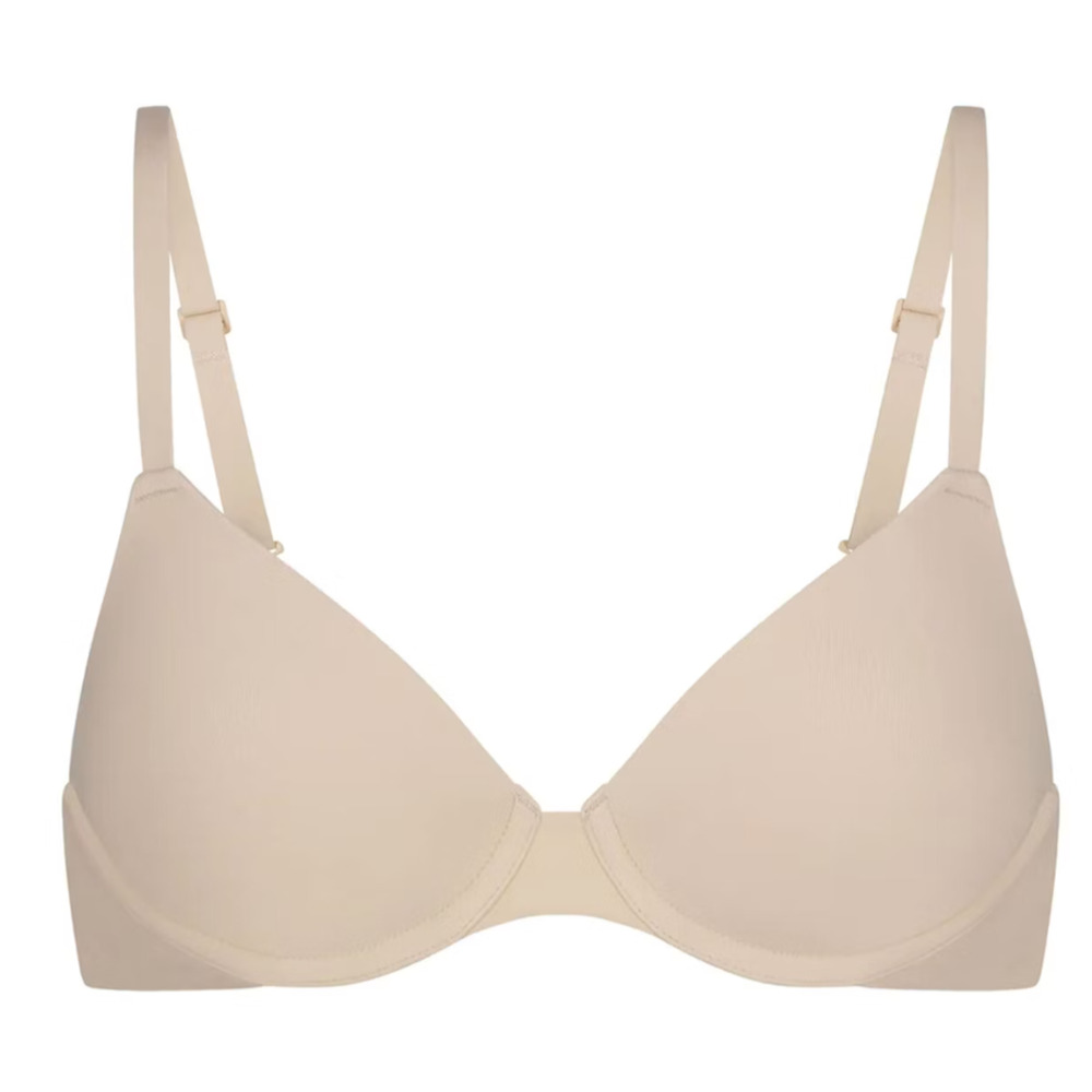 Skims Fits Everybody T-Shirt Bra, Sand, 32D